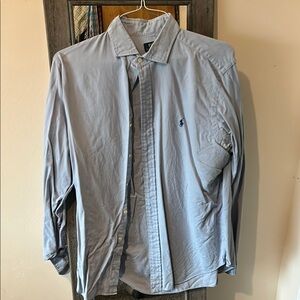 Men's Light Blue Polo by Ralph Lauren Shirt
